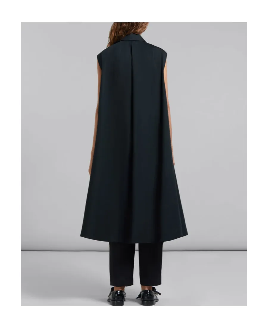 Marni Sleeveless Button-Up Coat