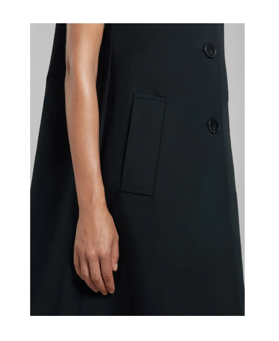 Marni Sleeveless Button-Up Coat