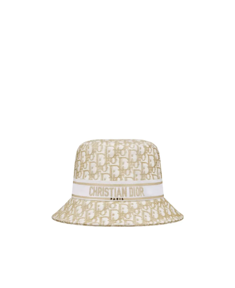 D-Bobby Dior Oblique Small Brim Bucket Hat