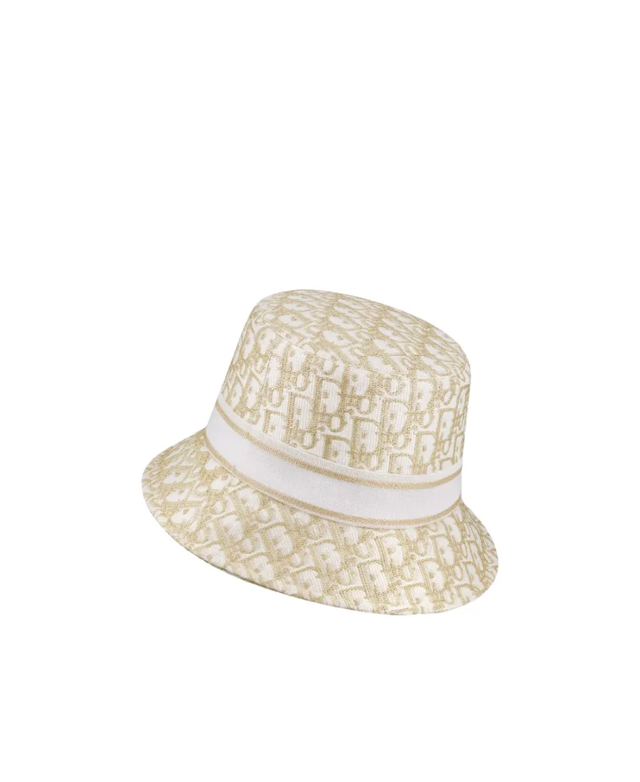 D-Bobby Dior Oblique Small Brim Bucket Hat