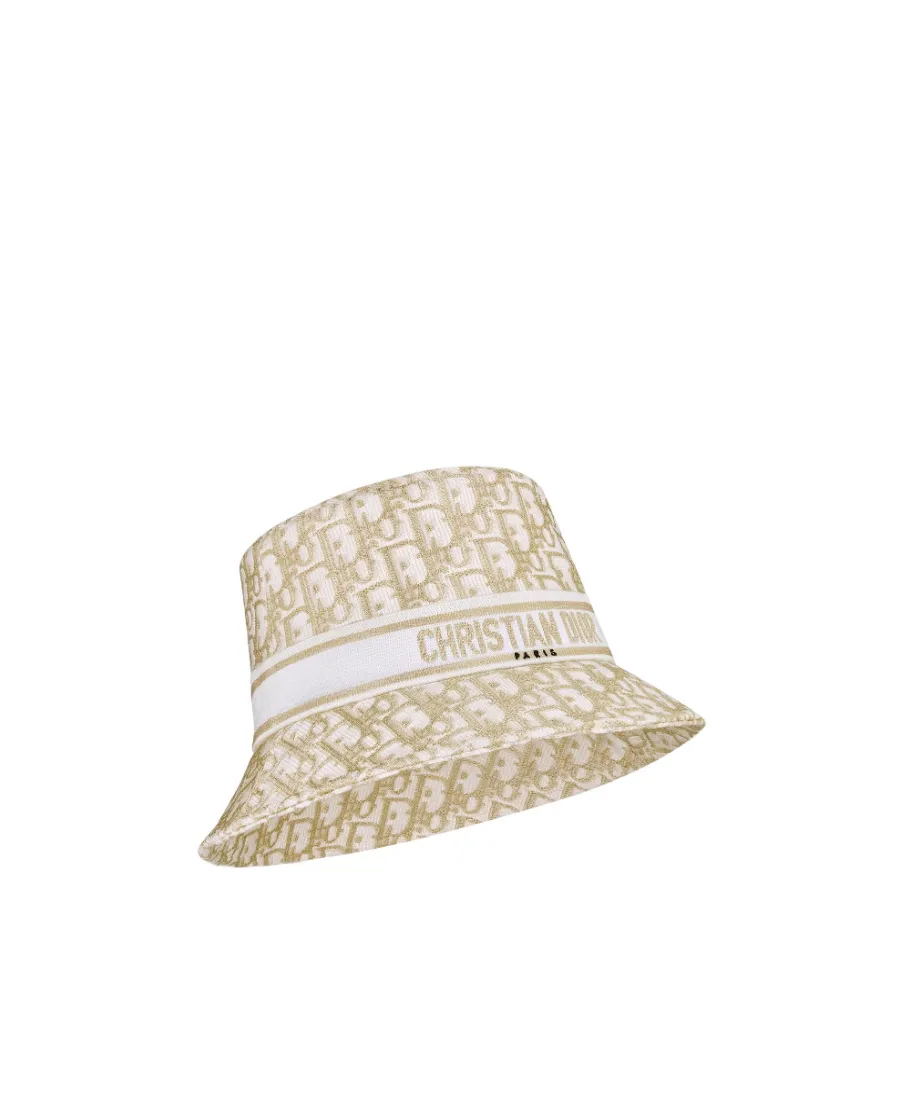 D-Bobby Dior Oblique Small Brim Bucket Hat