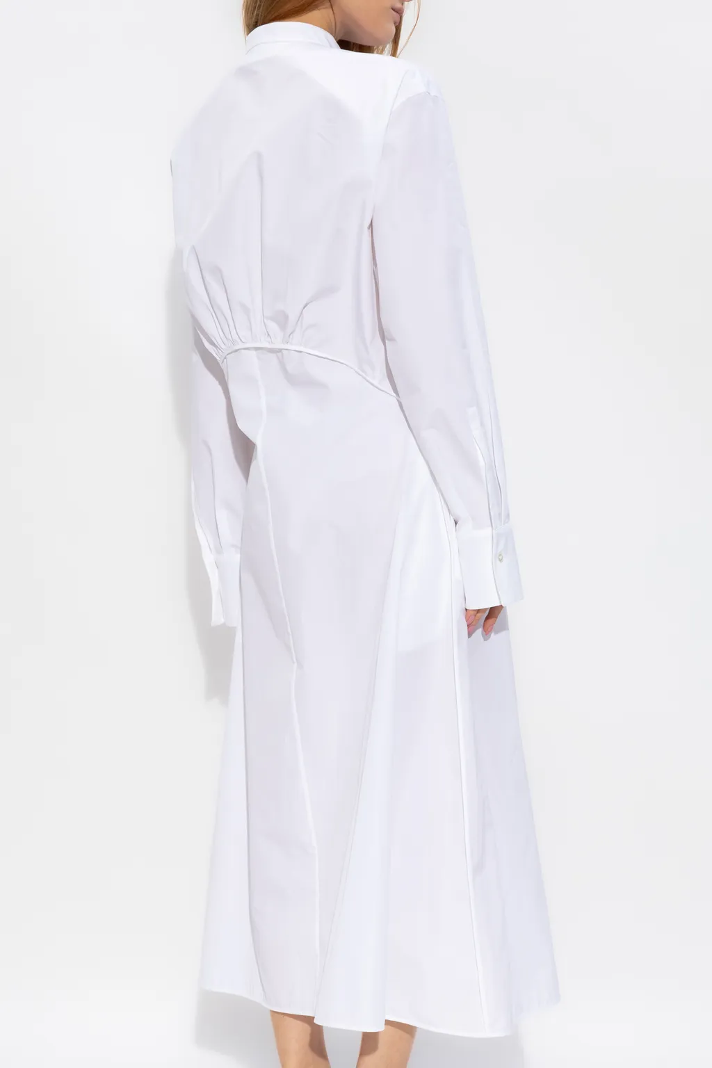 Jil Sander Long Sleeved Shirt Dress