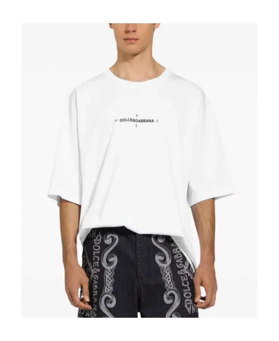 Dolce & Gabbana Marina-Printed Short-Sleeved T-Shirt