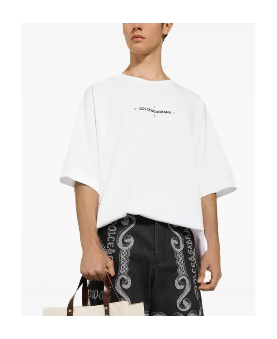 Dolce & Gabbana Marina-Printed Short-Sleeved T-Shirt