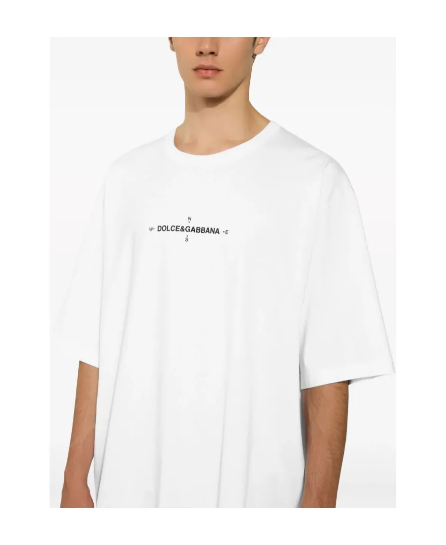 Dolce & Gabbana Marina-Printed Short-Sleeved T-Shirt