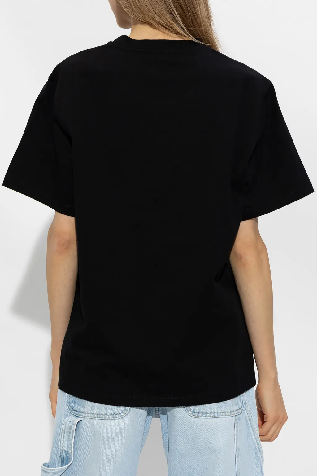 Stella Mccartney Logo Printed Crewneck T-Shirt