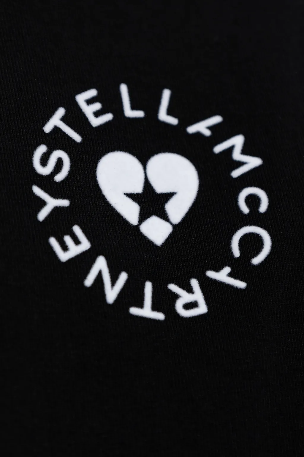 Stella Mccartney Logo Printed Crewneck T-Shirt