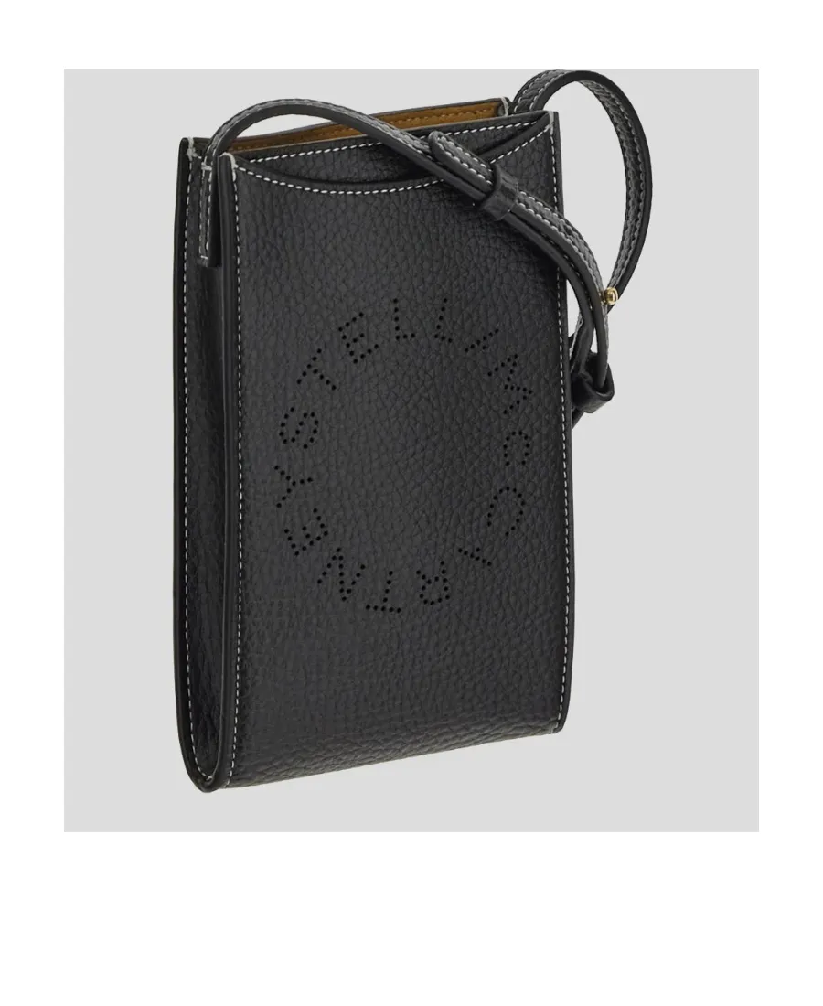 Stella Mccartney Logo Perforated Phone Pouch