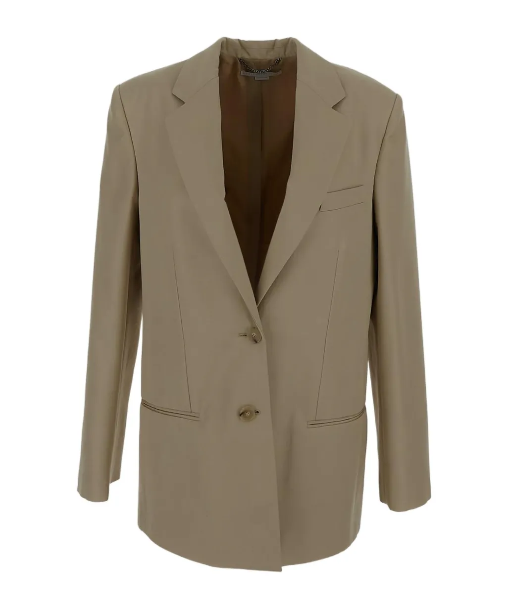 Stella Mccartney Single-Breasted Tailored Blazer