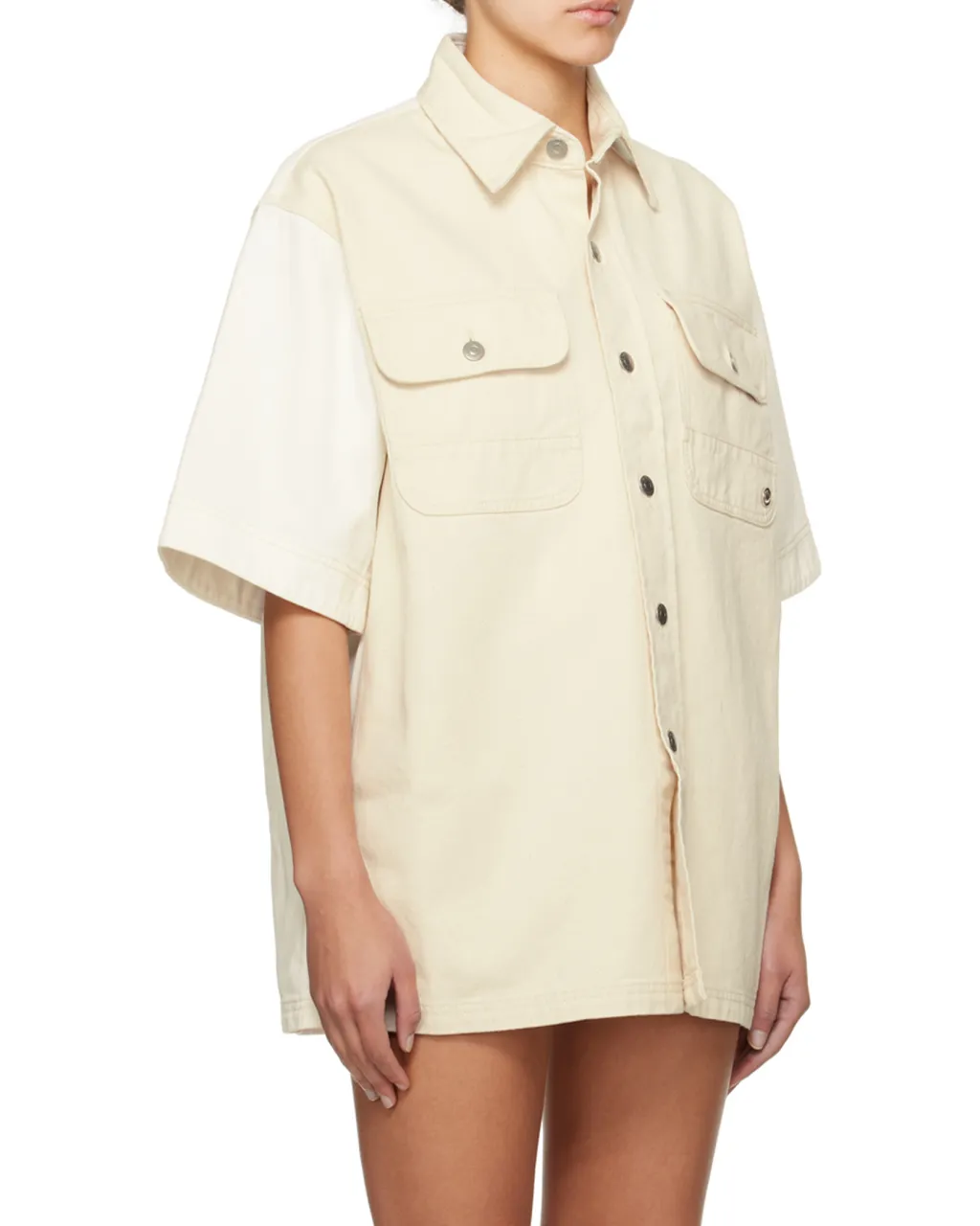 Stella Mccartney Oversized Utility Denim Shirt