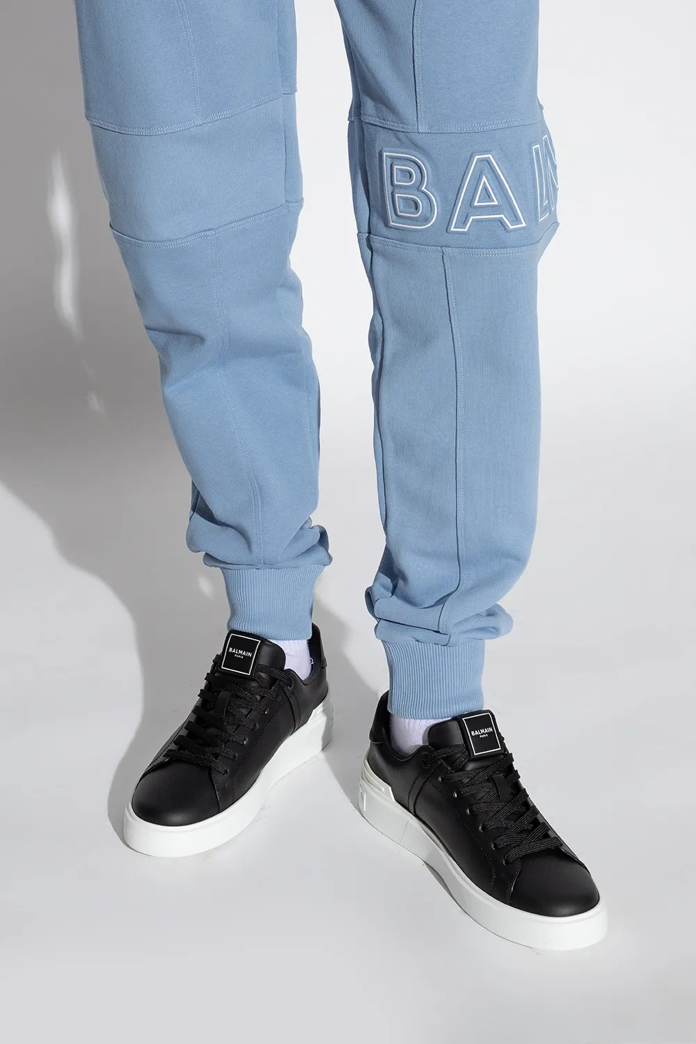 Balmain B Court Low-Top Sneakers