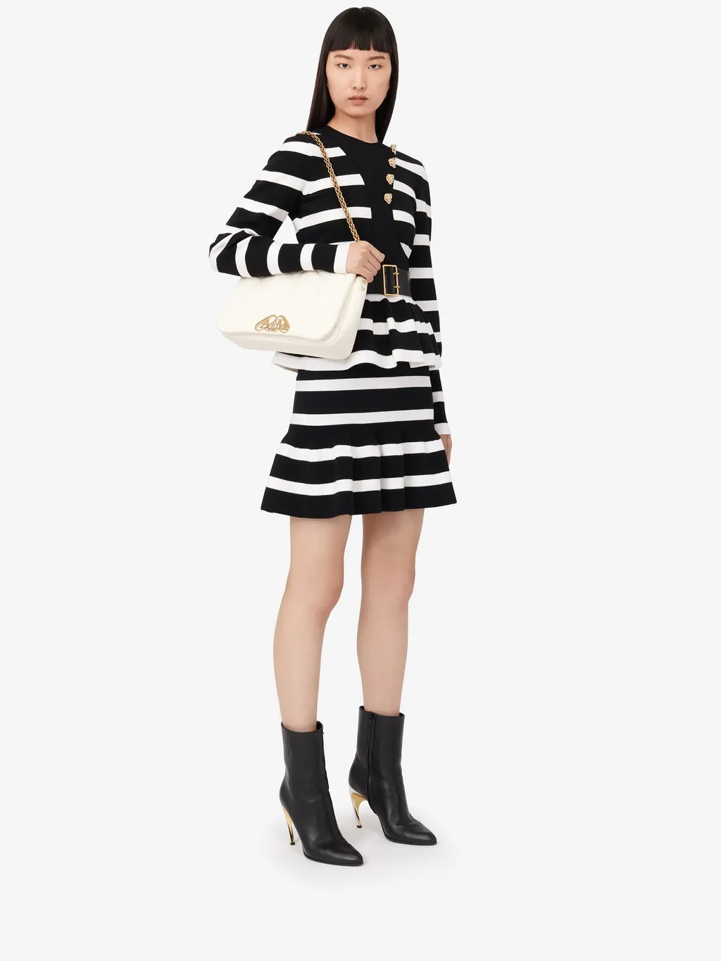 Alexander Mcqueen The Seal Mini Crossbody Bag