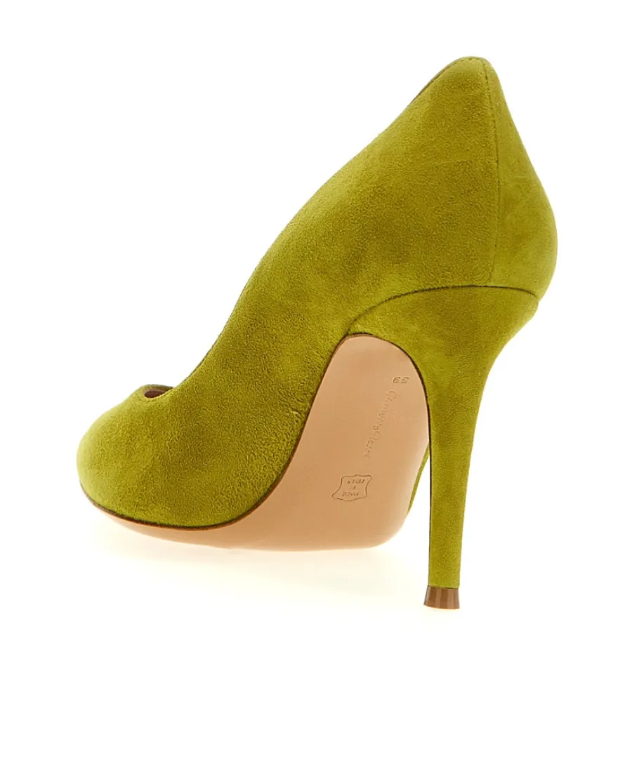 Gianvito Rossi Pointed-Toe Slip-On Pumps