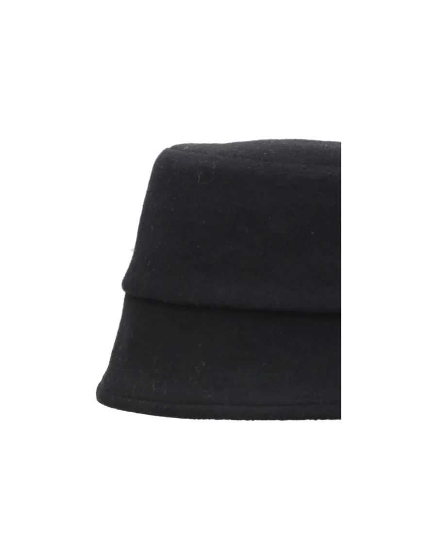 Wide-Brimmed Dome Hat