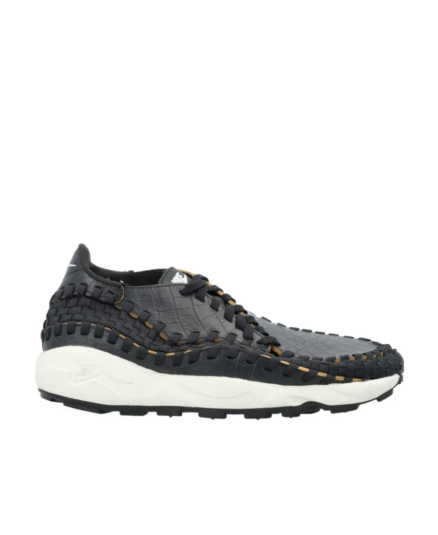 Air Footscape Woven Premium Sneakers Black Croc