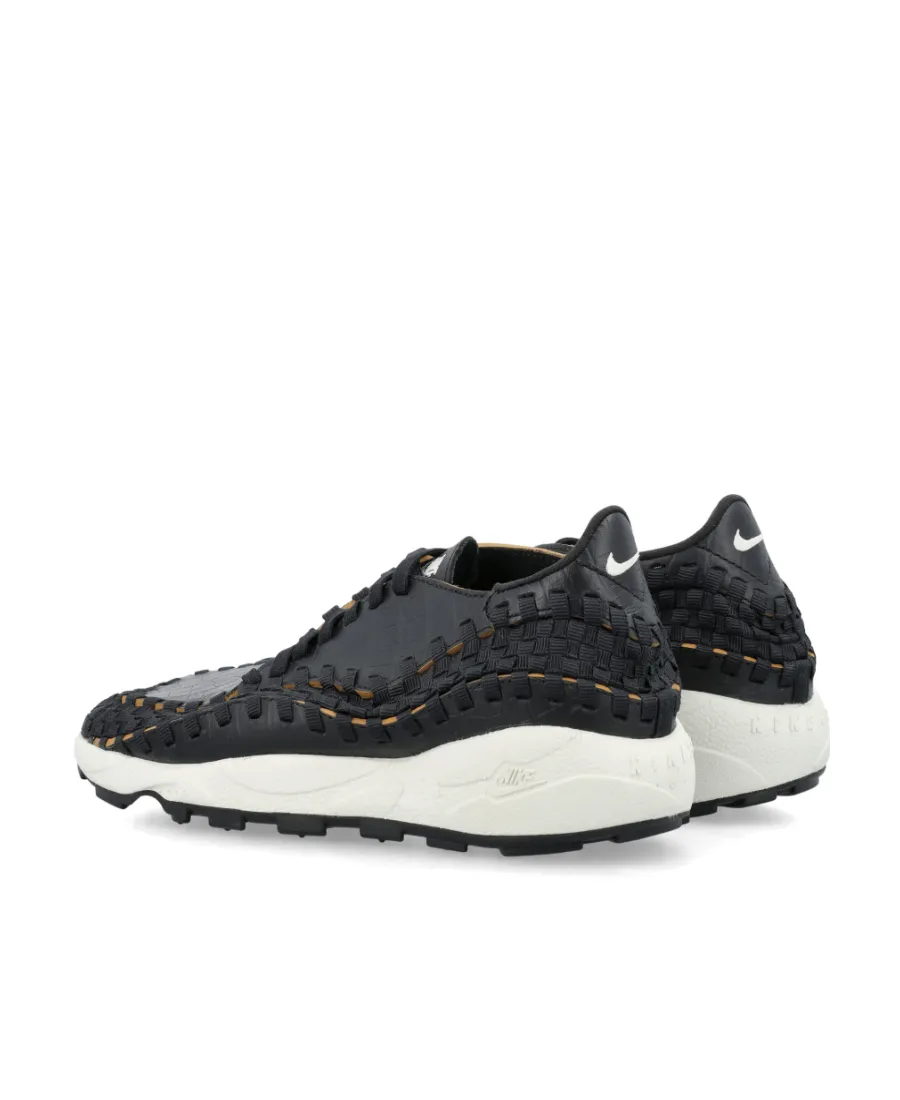 Air Footscape Woven Premium Sneakers Black Croc