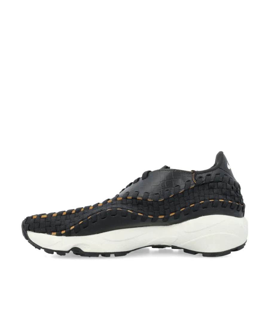 Air Footscape Woven Premium Sneakers Black Croc