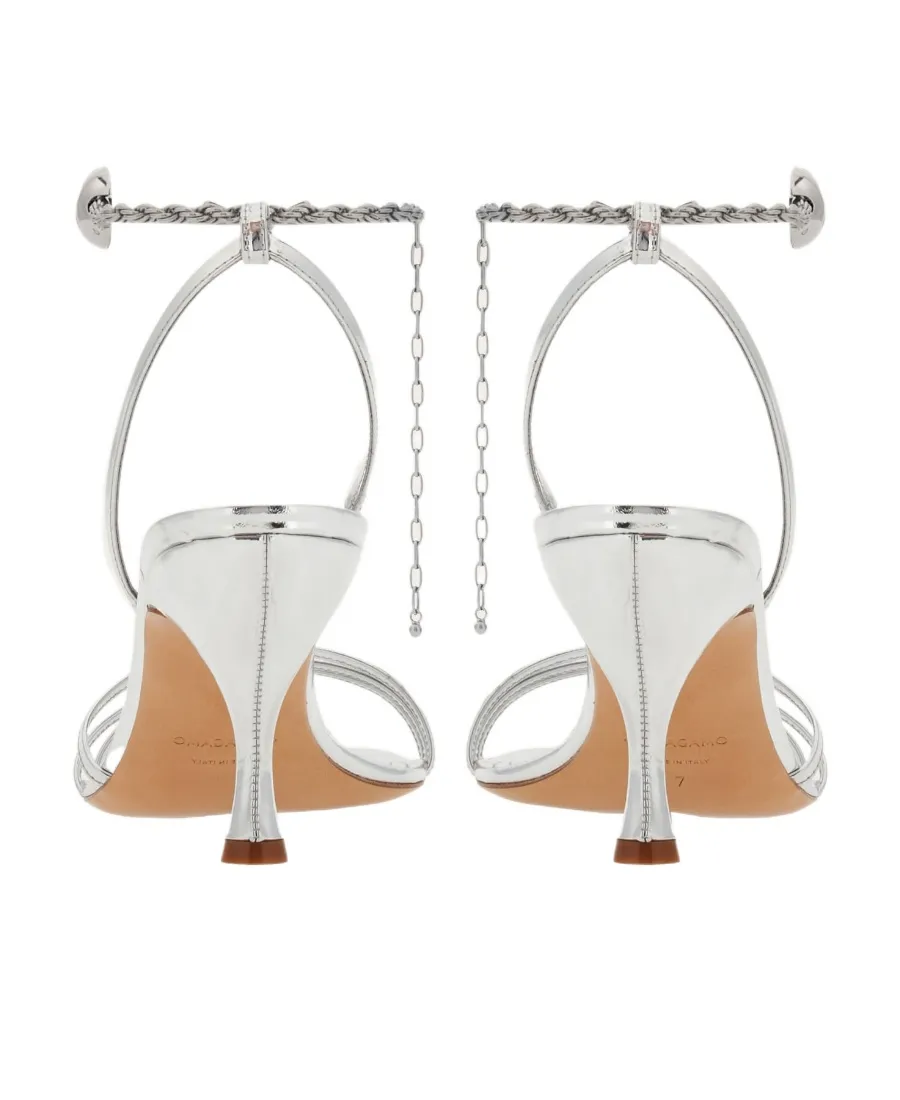 Salvatore Ferragamo Ankle Chain Sandals