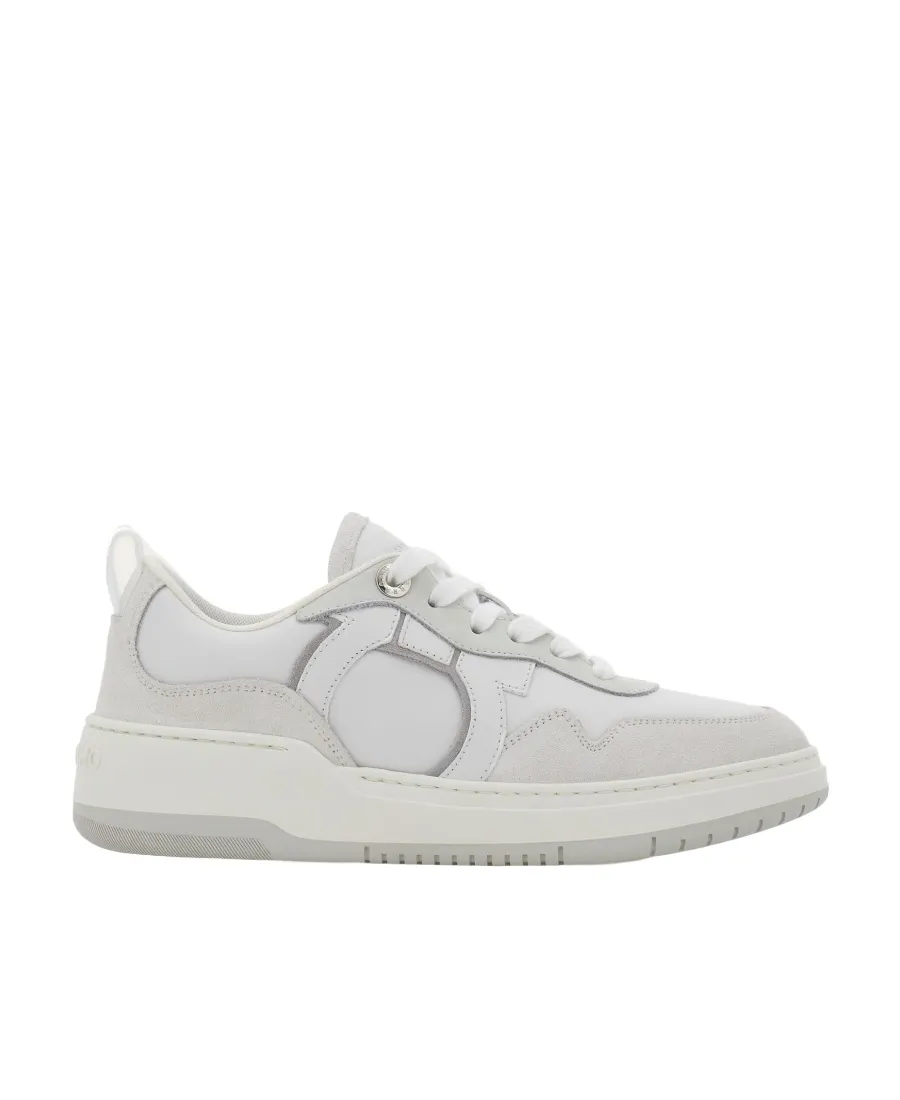 Salvatore Ferragamo Gancini Low-Top Sneakers