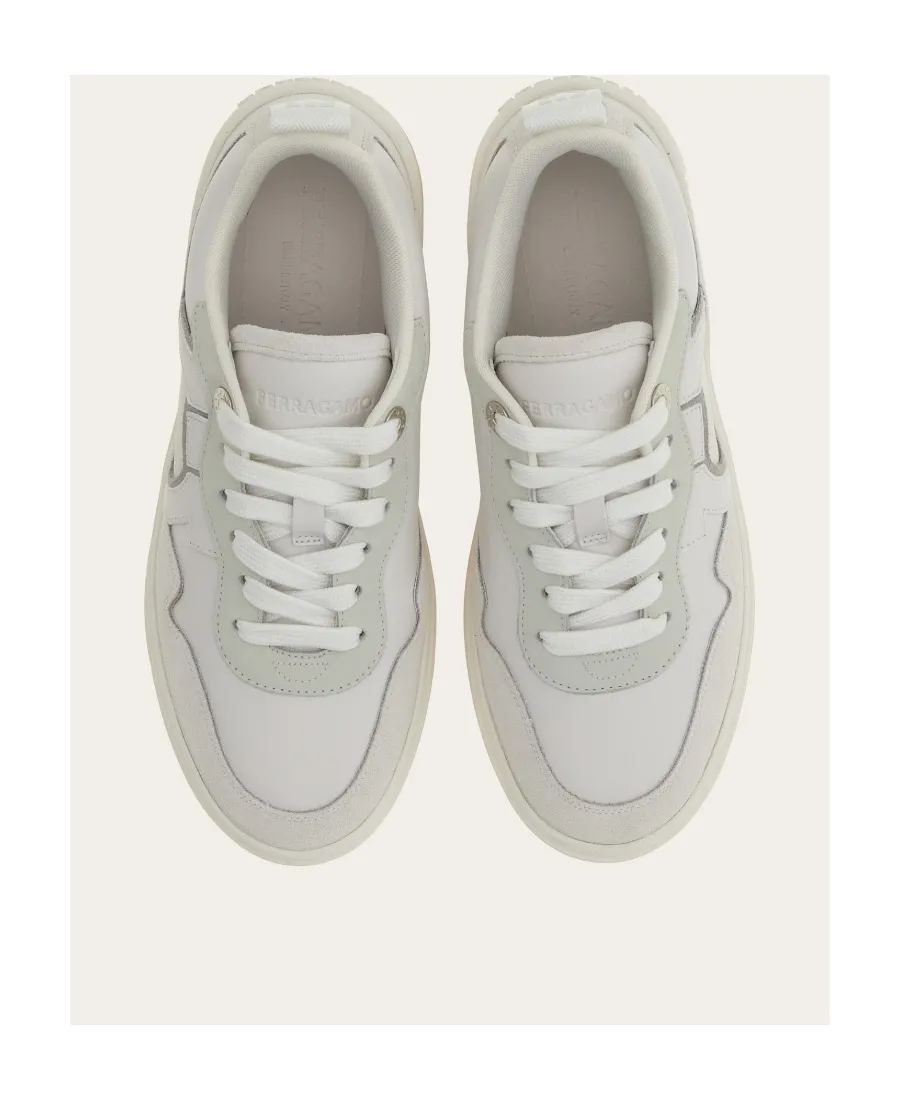 Salvatore Ferragamo Gancini Low-Top Sneakers