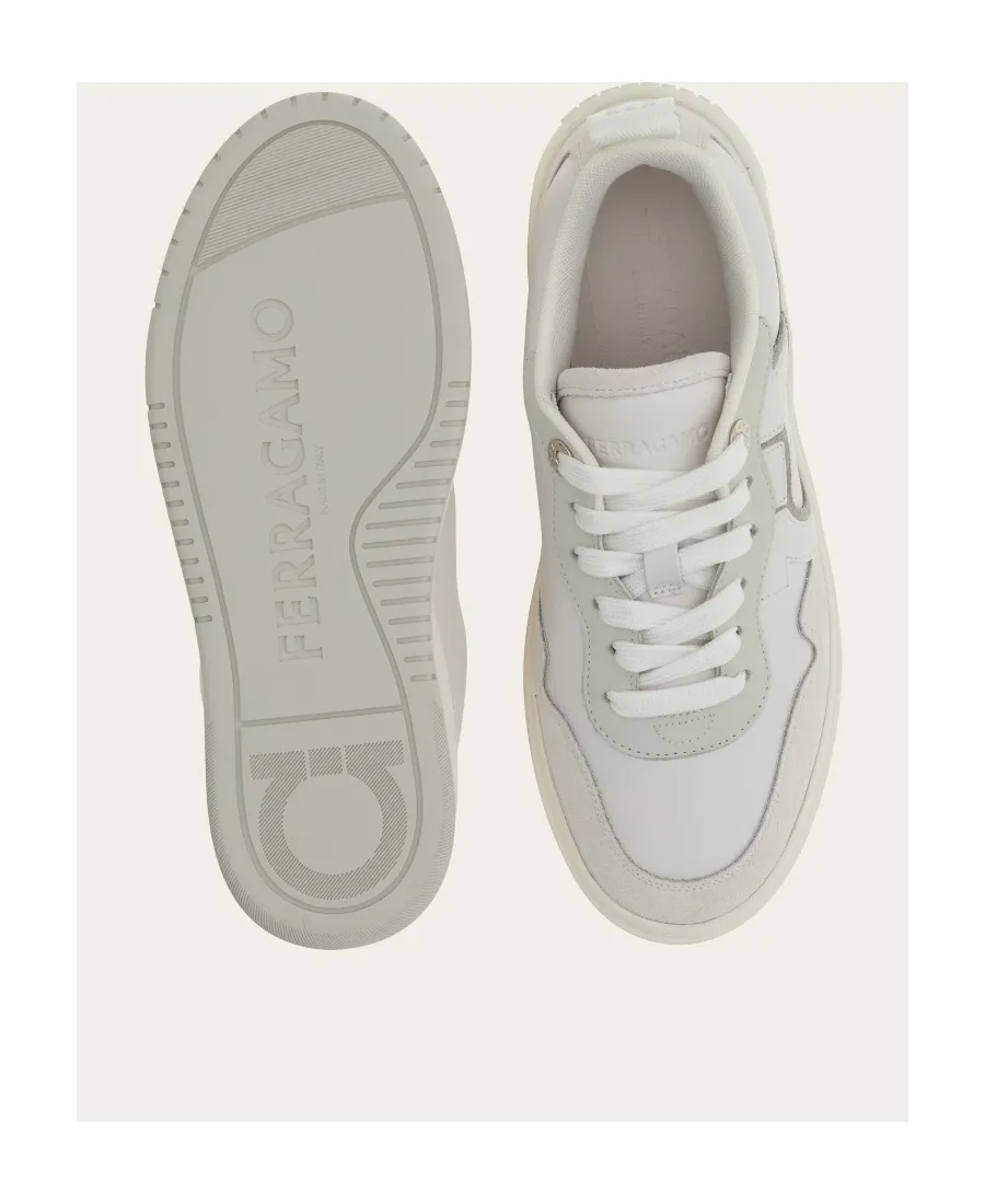 Salvatore Ferragamo Gancini Low-Top Sneakers