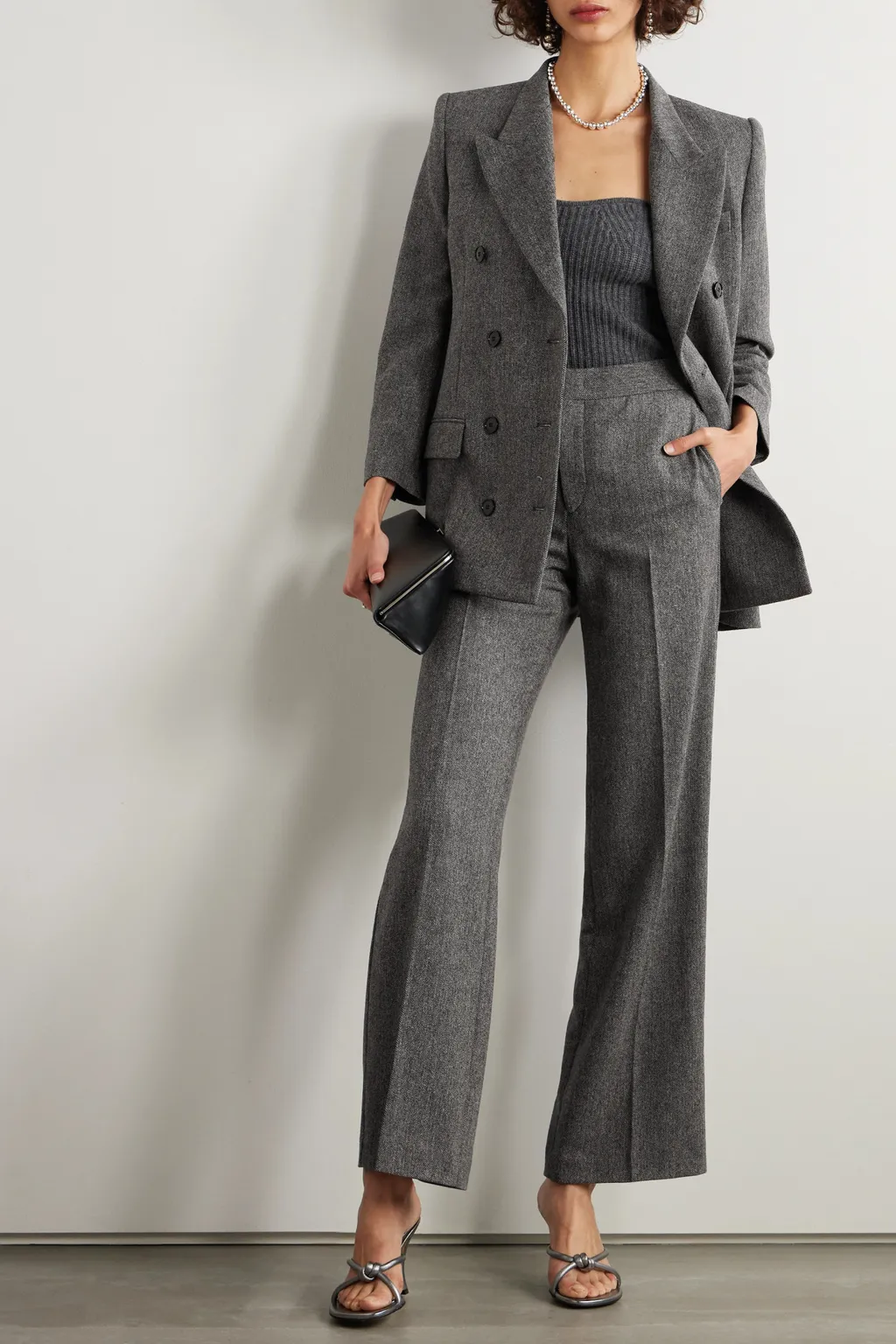 Robine Herringbone Blazer