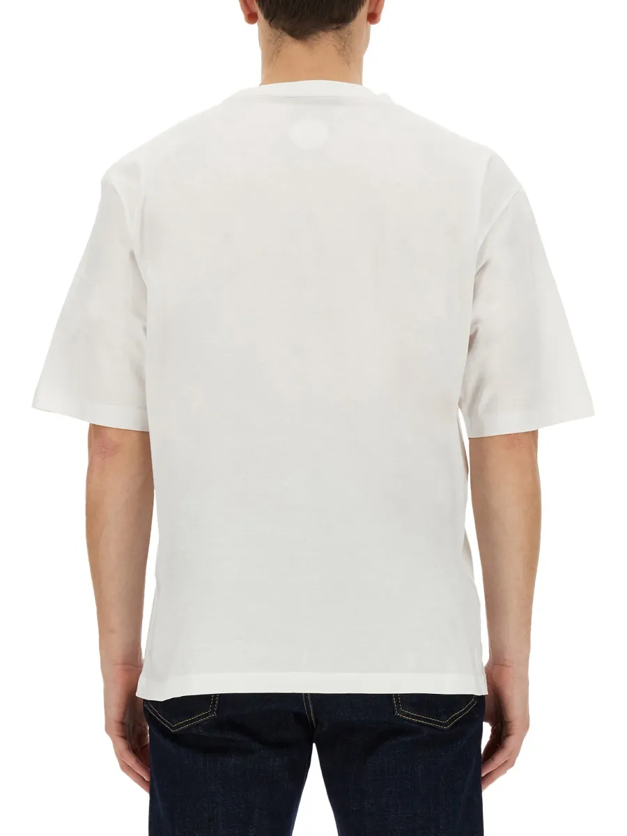 Dsquared2 Icon Printed Cropped T-Shirt