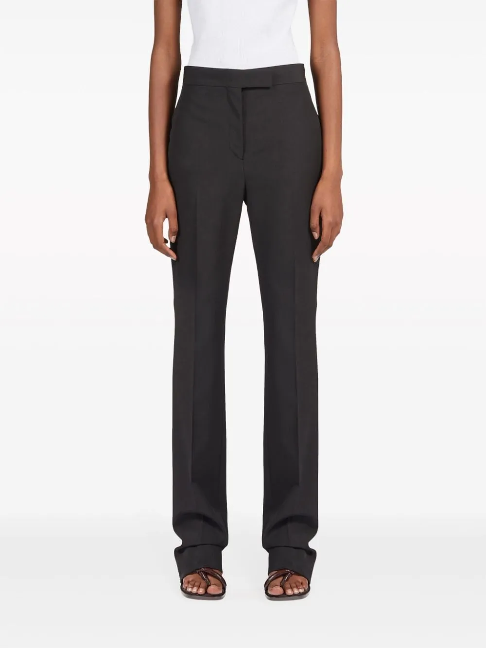 Belt-Loop Casual Pants