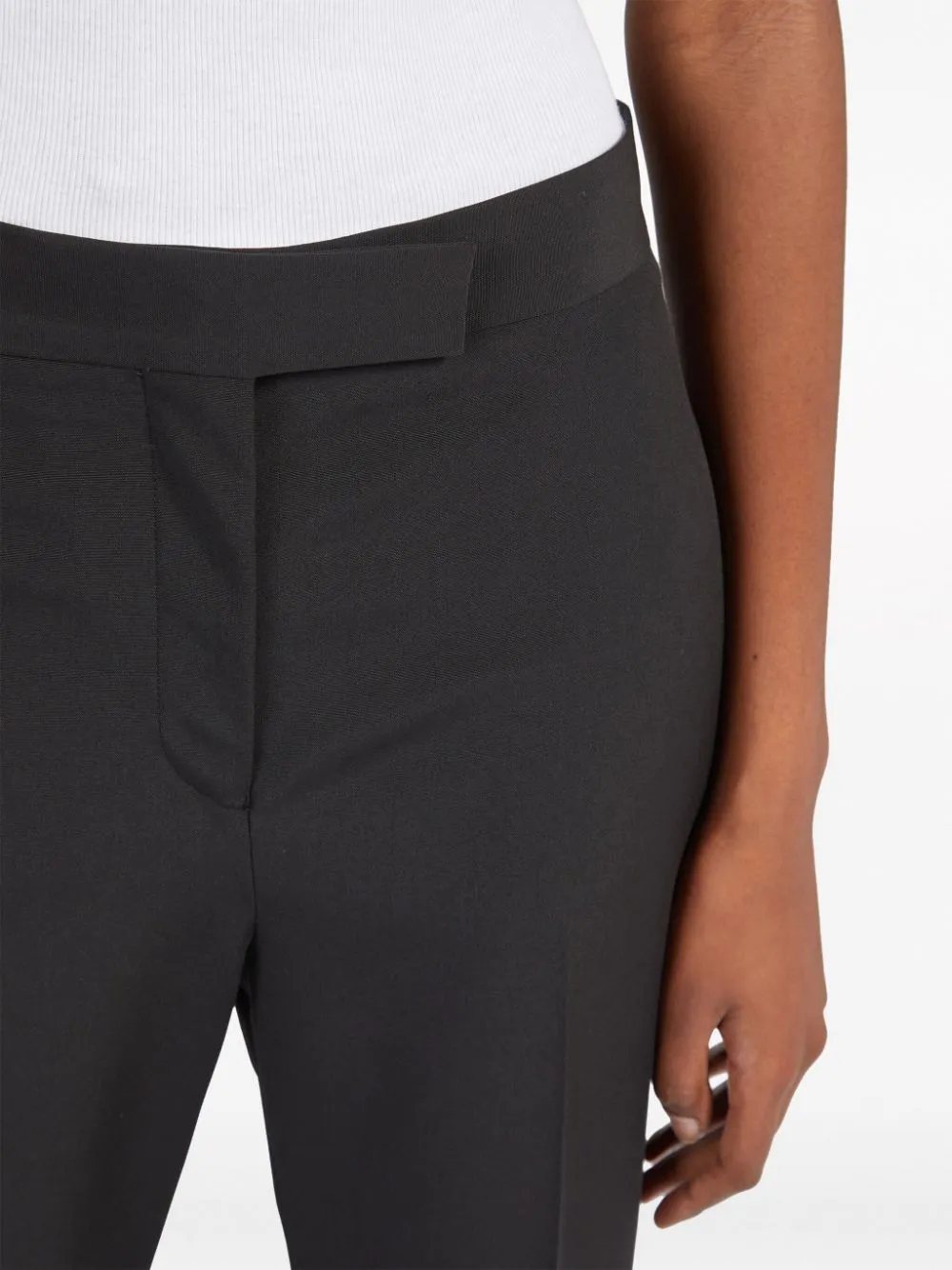 Belt-Loop Casual Pants