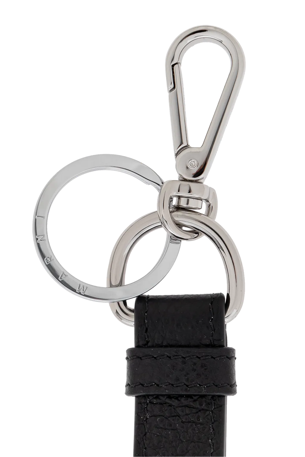 Marni Logo Embroidered Keyring