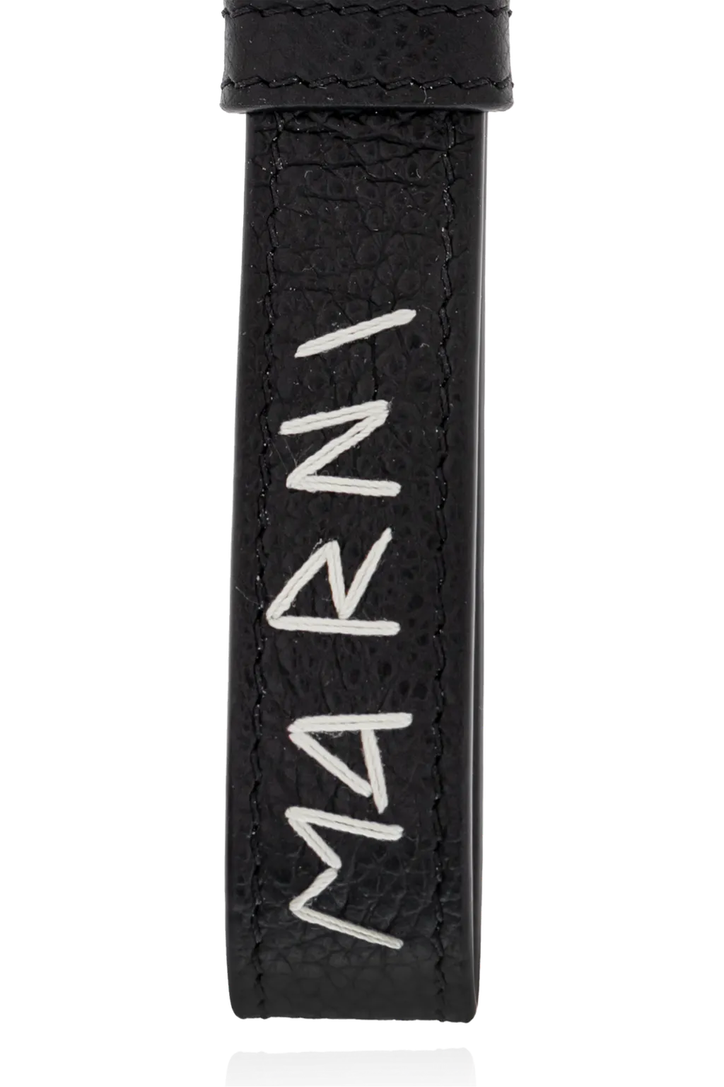 Marni Logo Embroidered Keyring