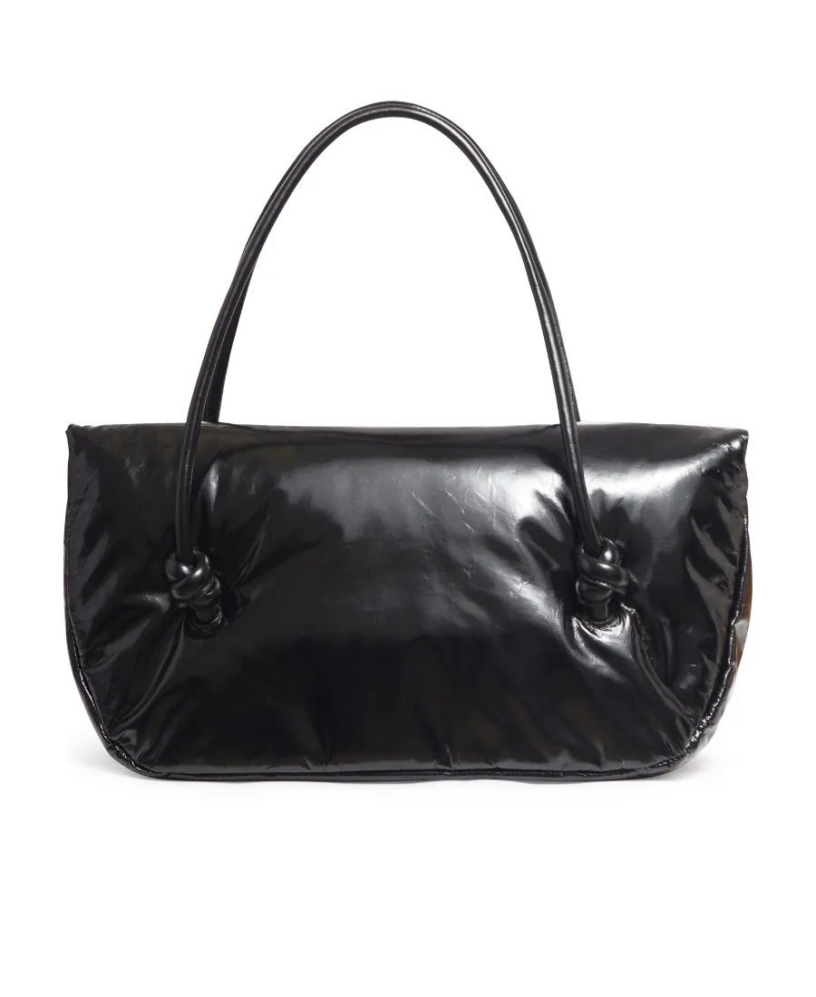 Jil Sander Logo Printed Shoulder Bag