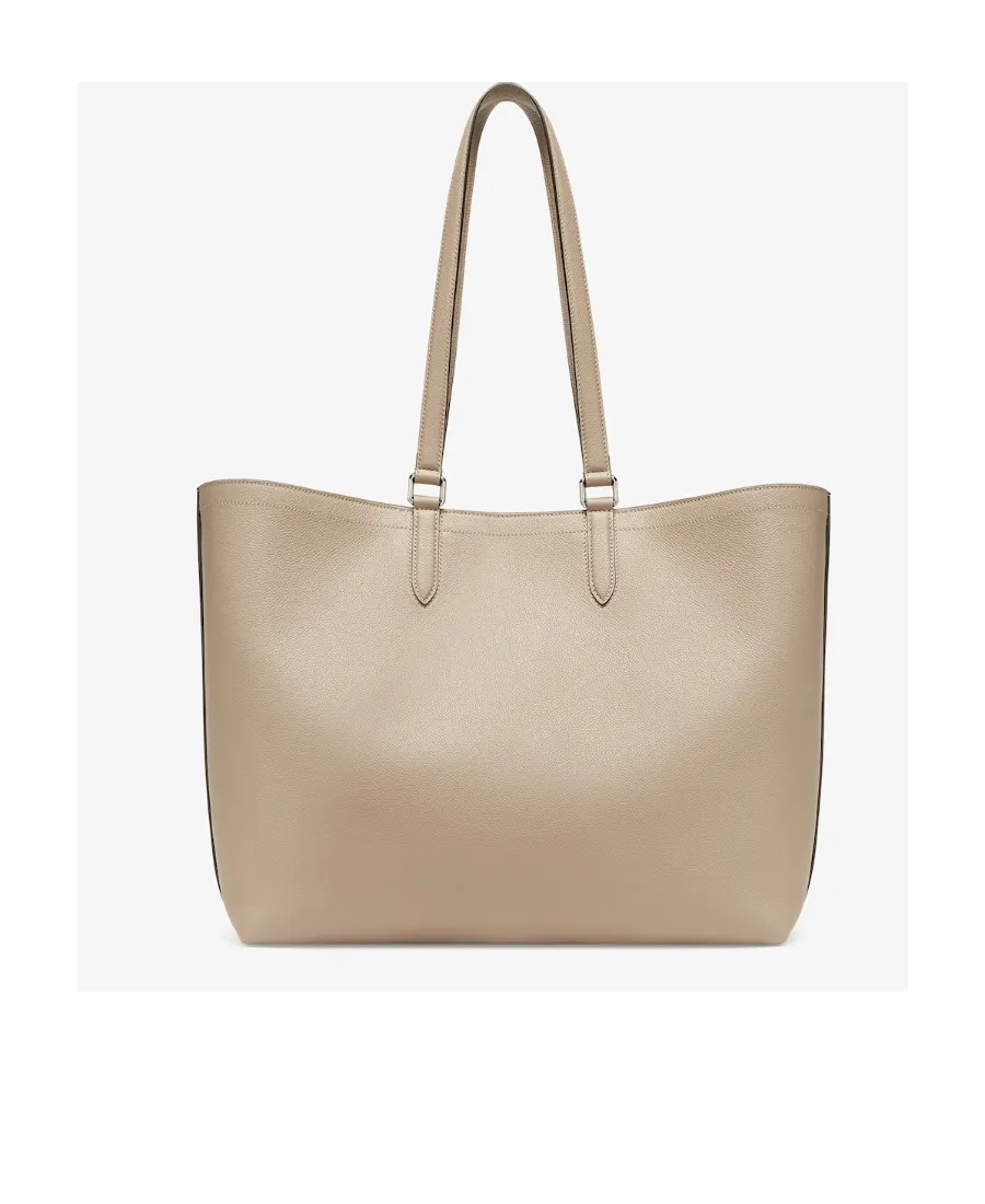 Fendi Roma Logo Embossed Shopper Bag