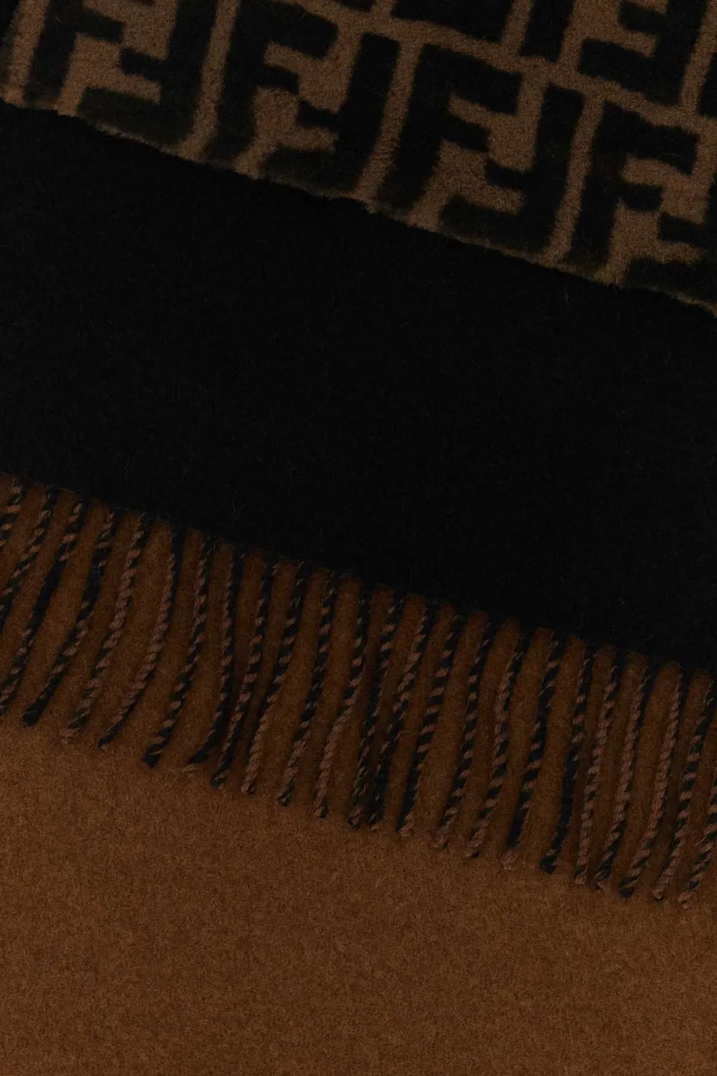 Logo Wool And Cashmere-Blend Scarf