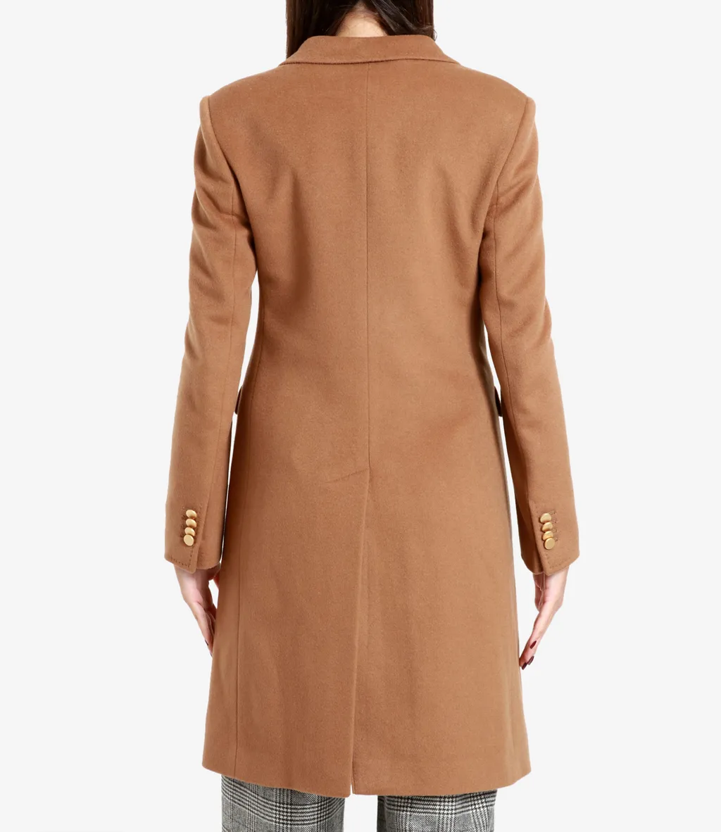 Lapel Long-Sleeved Coat