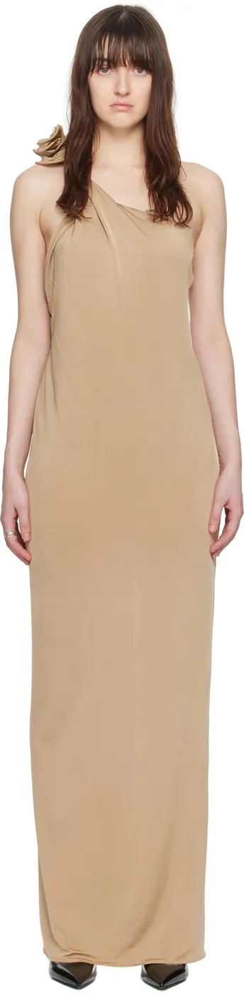 Magda Butrym Flower Sleeveless Maxi Dress