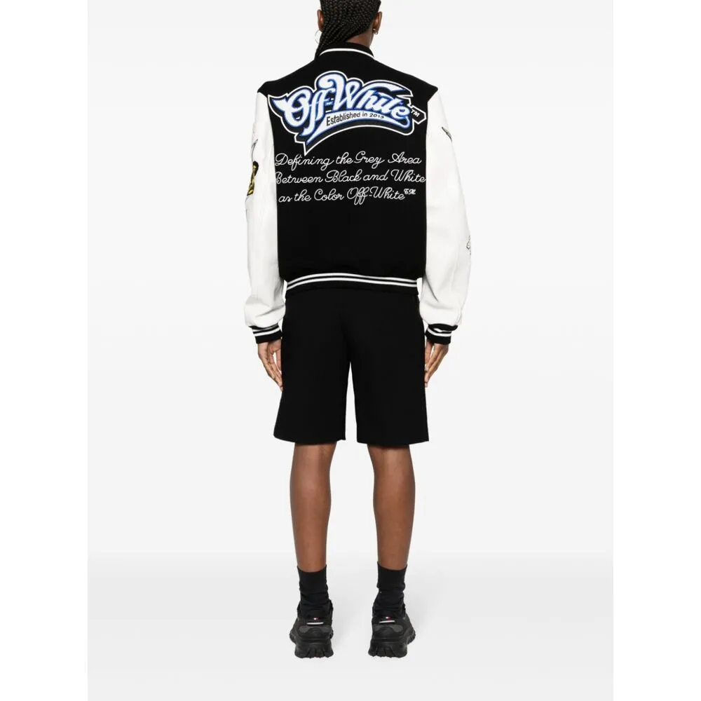 Logic Patch Varsity Jacket