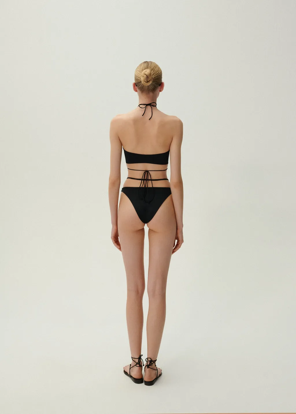 Magda Butrym High Waist Embellished Swim Bottom