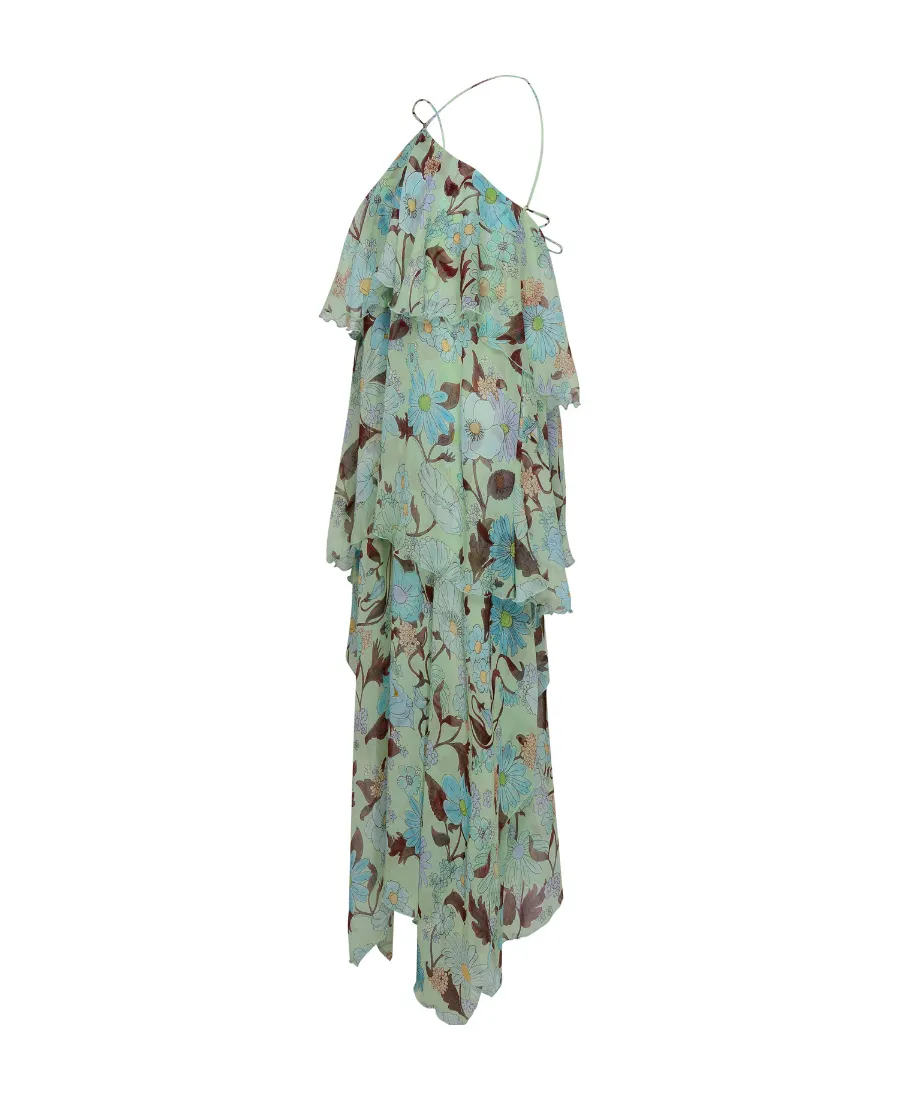 Stella Mccartney Floral Printed Maxi Dress