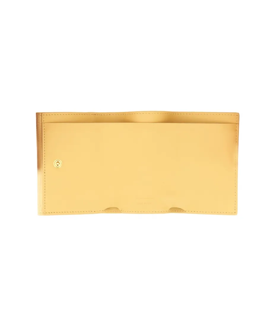 Jil Sander Embossed Foldover Wallet