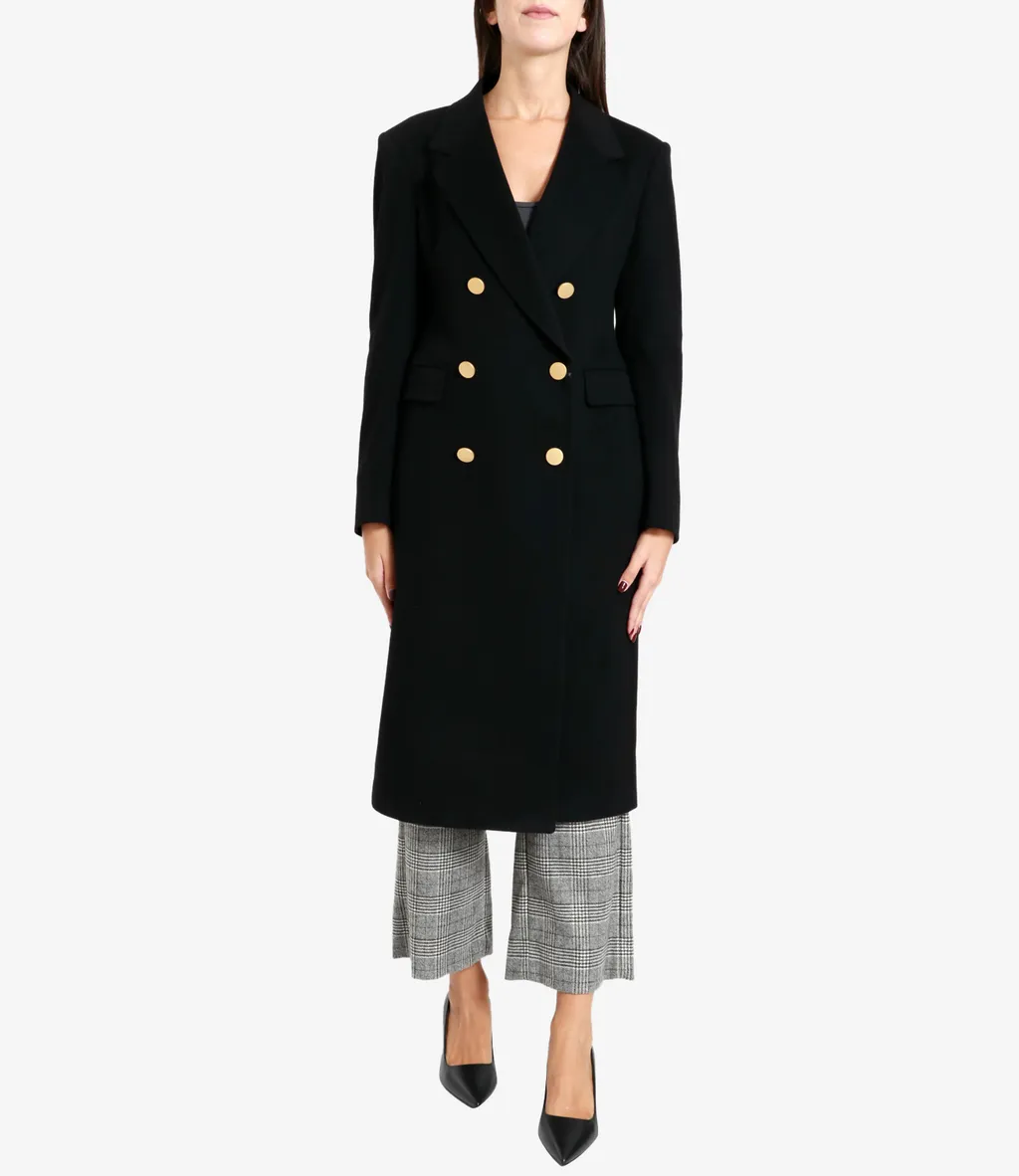Lapel Long-Sleeved Coat