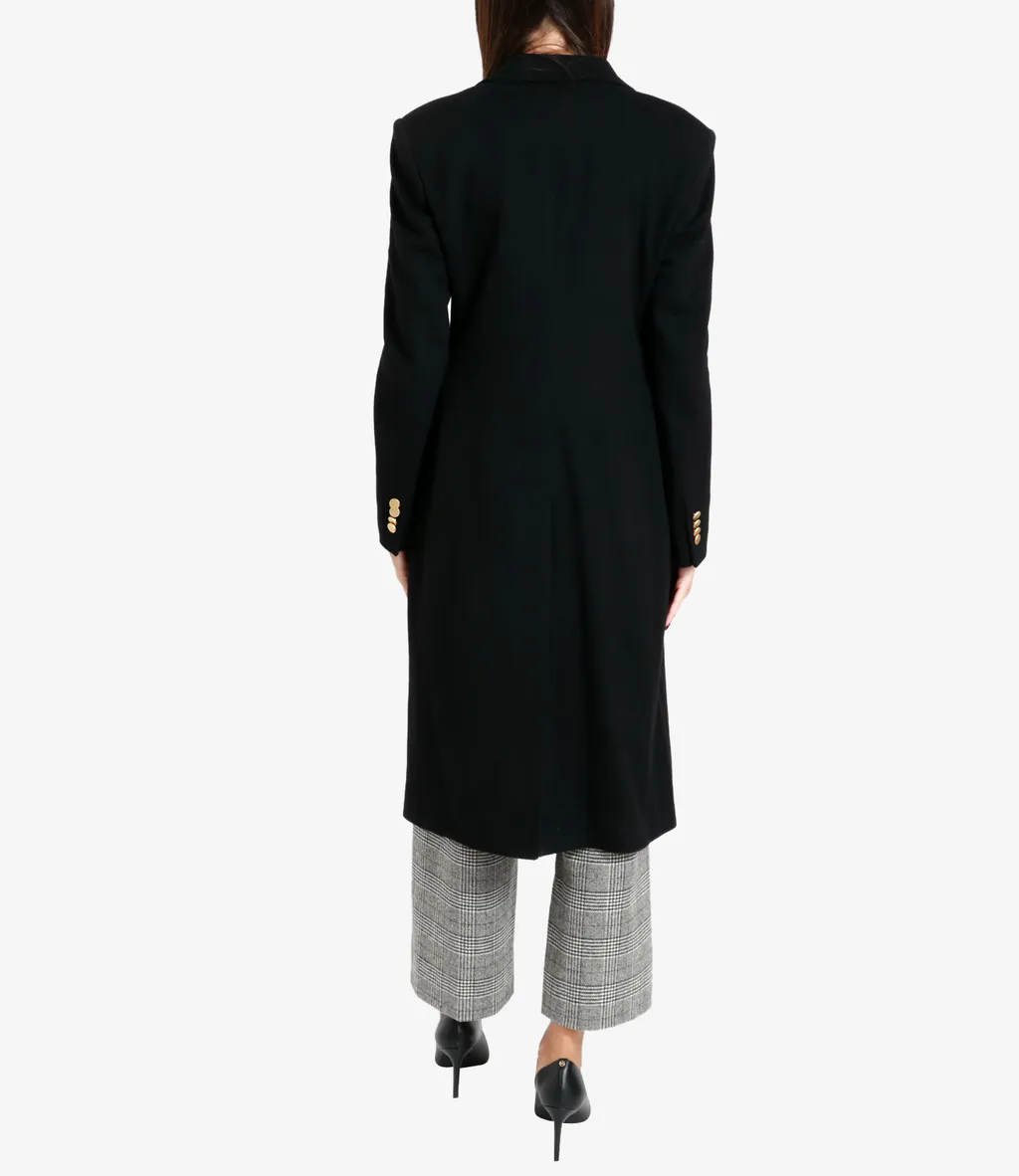 Lapel Long-Sleeved Coat