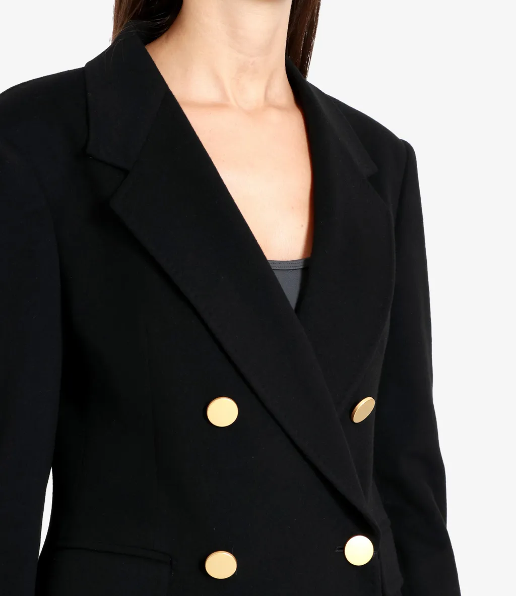 Lapel Long-Sleeved Coat