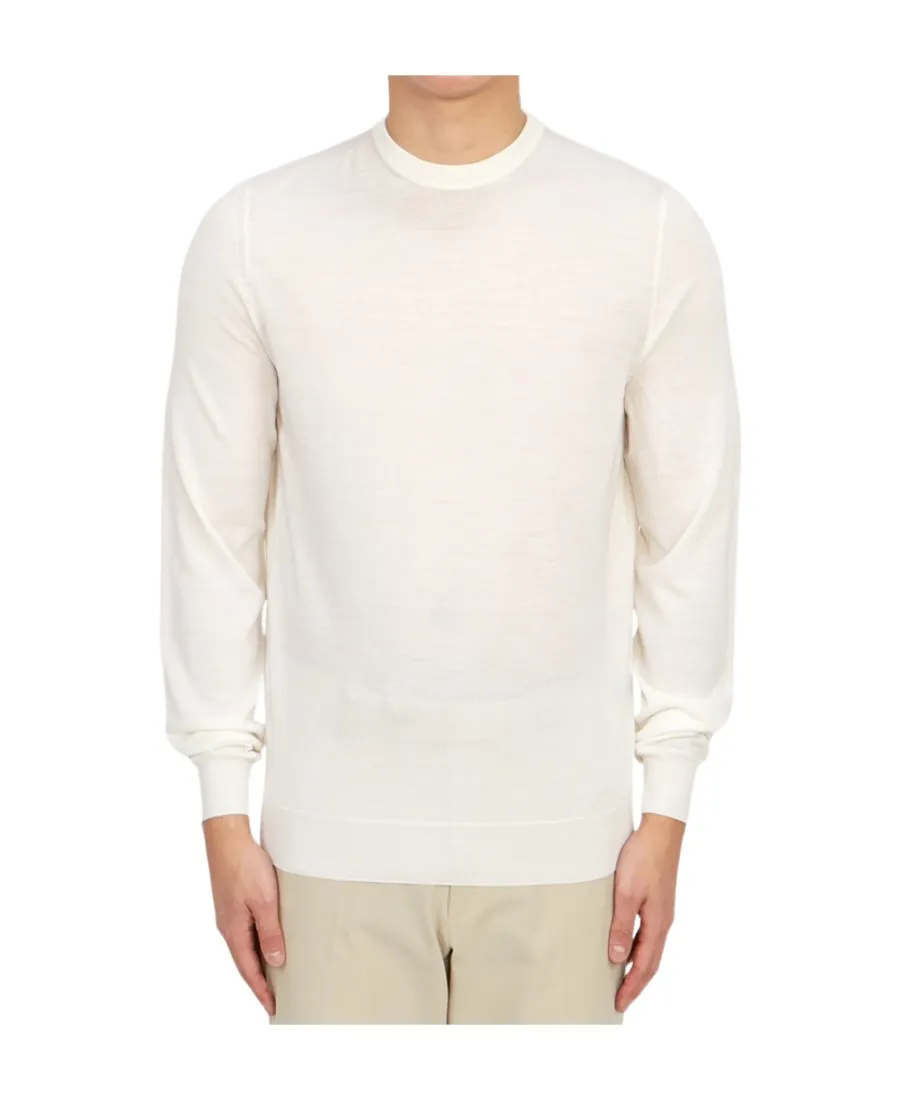 Round Neck Long-Sleeved Sweater