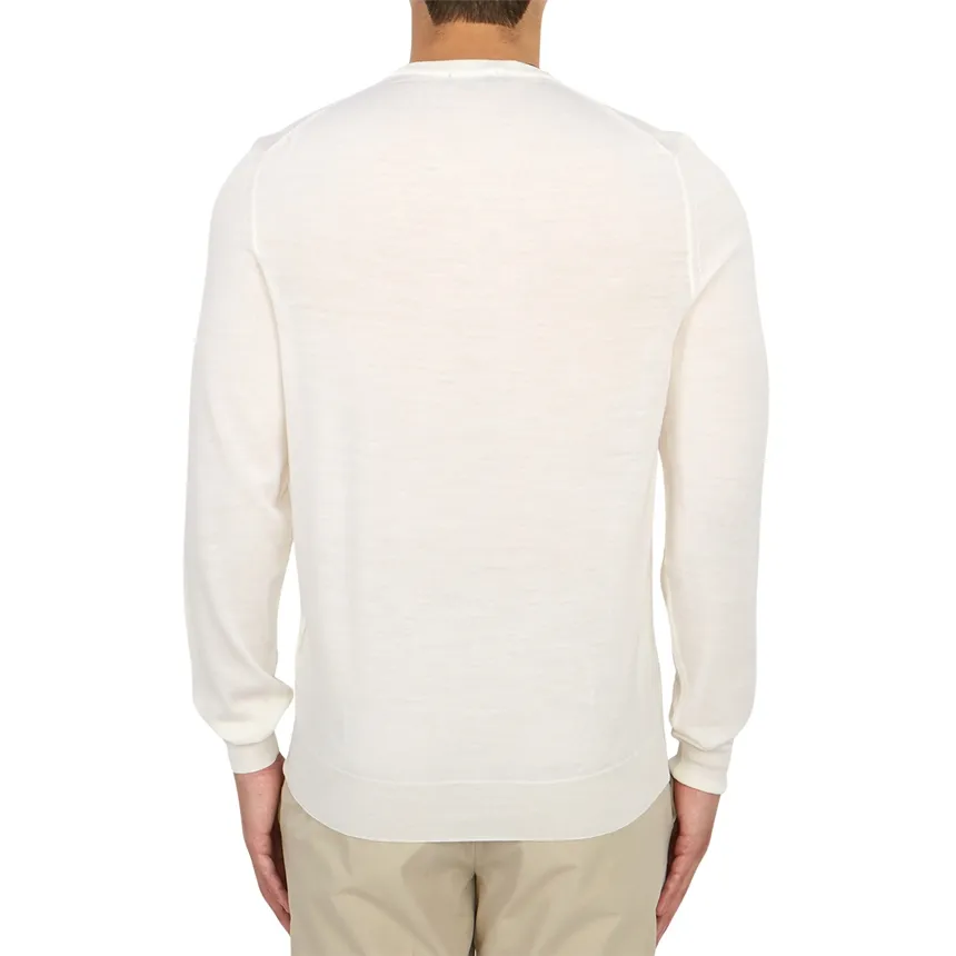 Round Neck Long-Sleeved Sweater