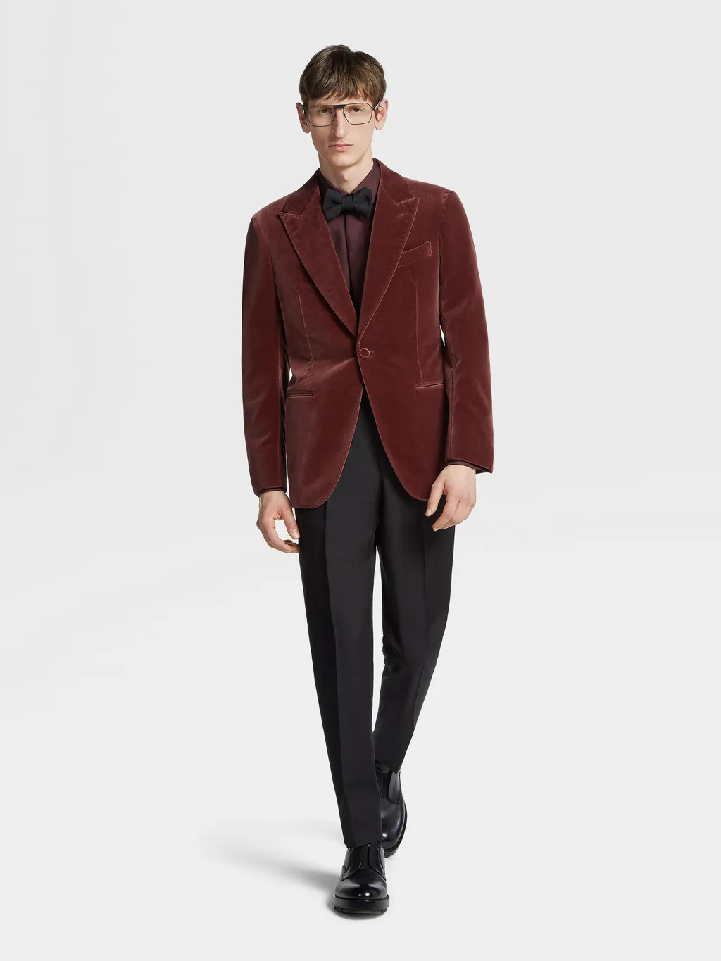 Single-Breasted Suit Jacket