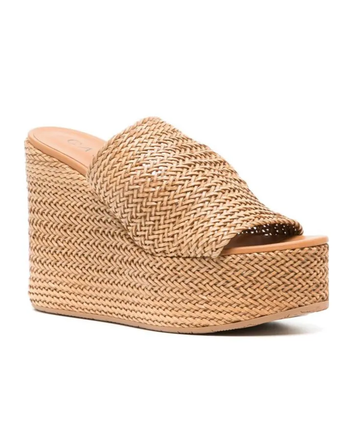Twiga 80Mm Wedge Mules