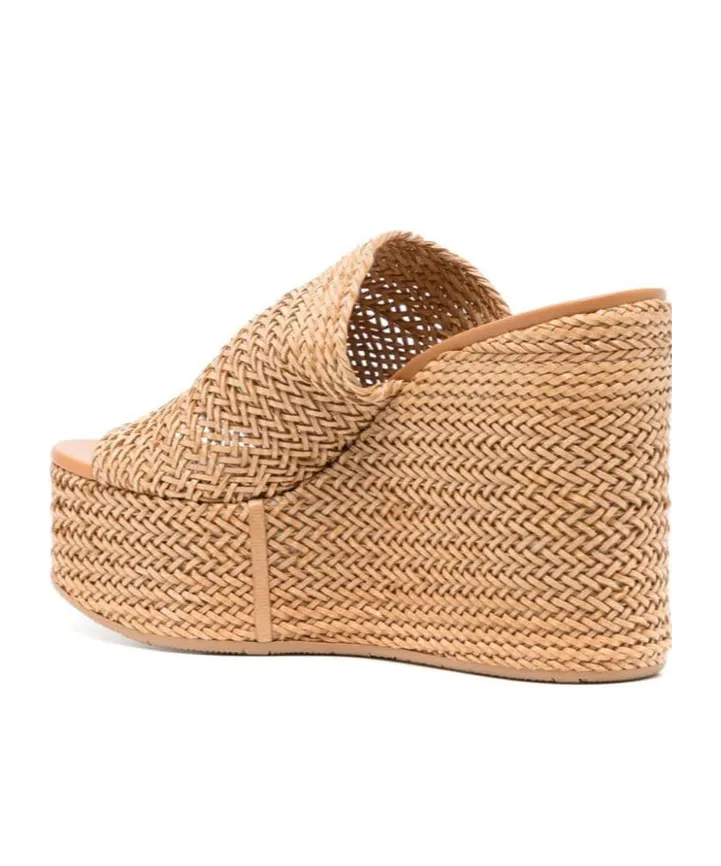 Twiga 80Mm Wedge Mules