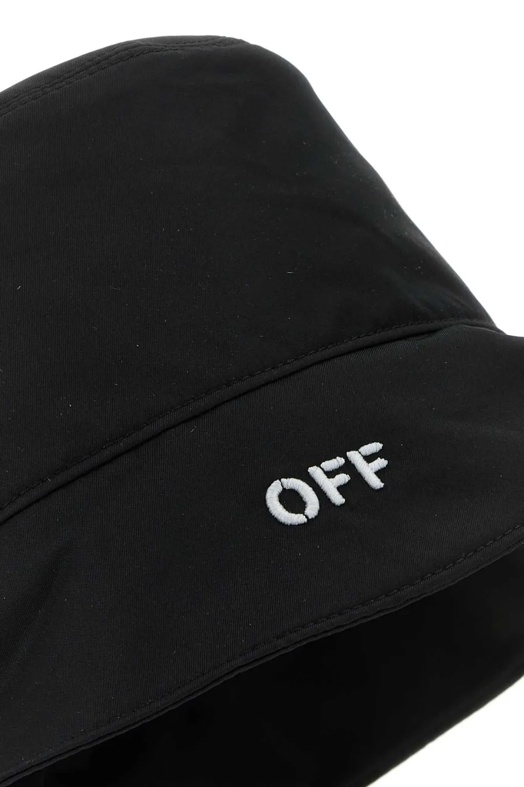 Off-White Logo Embroidered Bucket Hat