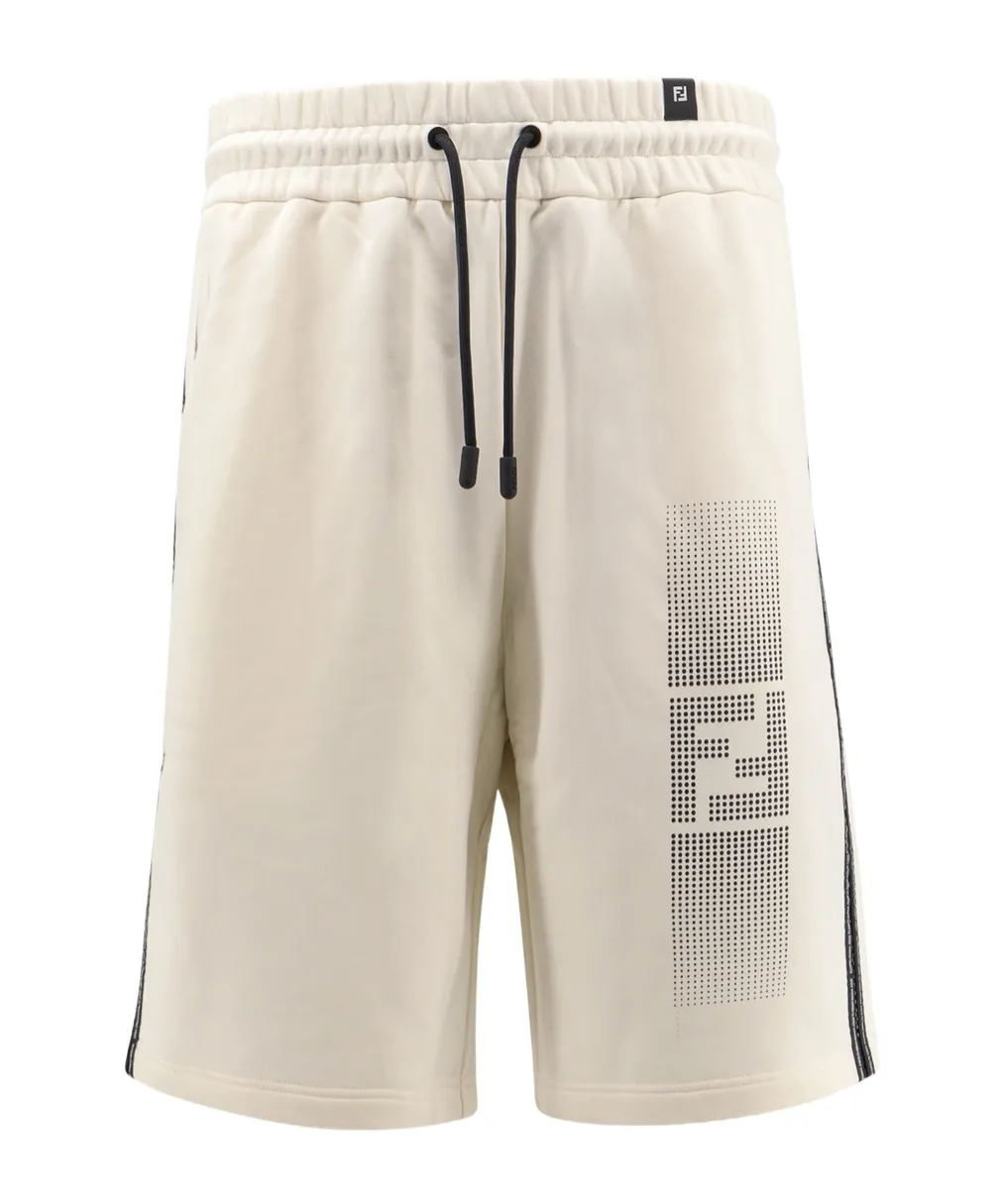 Fendi Drawstring Bermuda Shorts